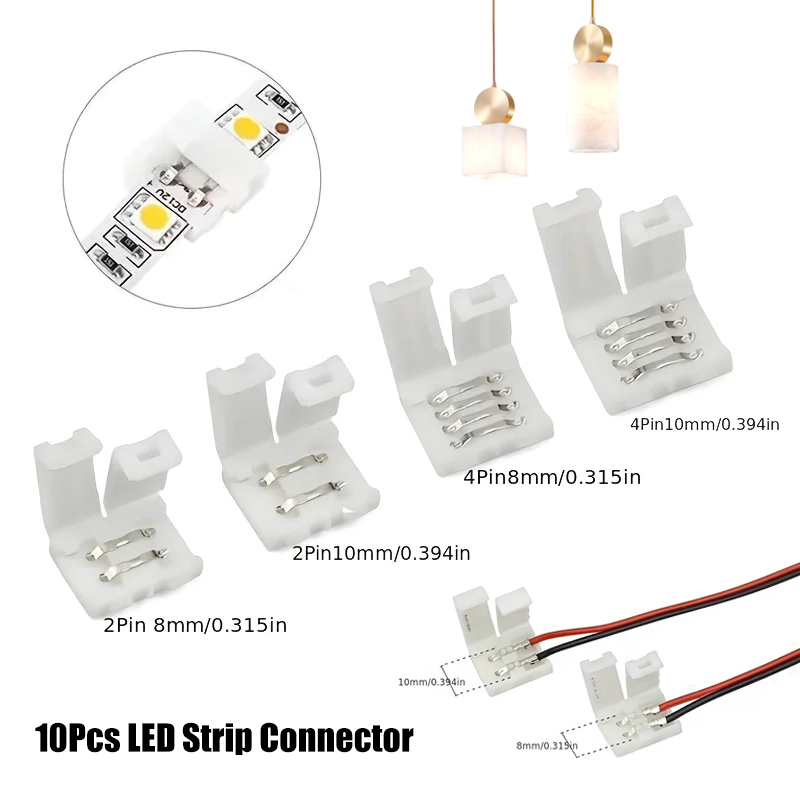 Rgb Led Matrix 8X8 - 10 adet LED Şerit Konektörü 8
