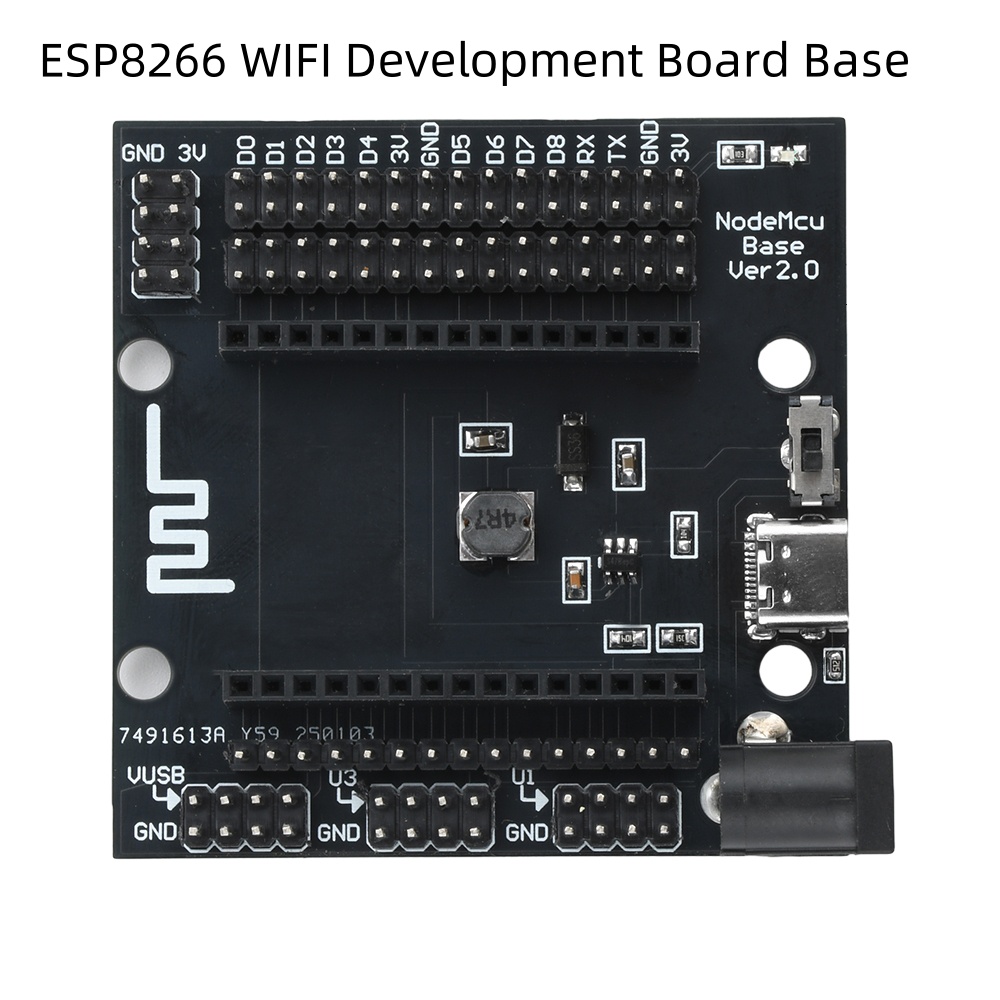 Esp8266 Nodemcu Board - NodeMcu Base ESP8266 Test DIY Kartı