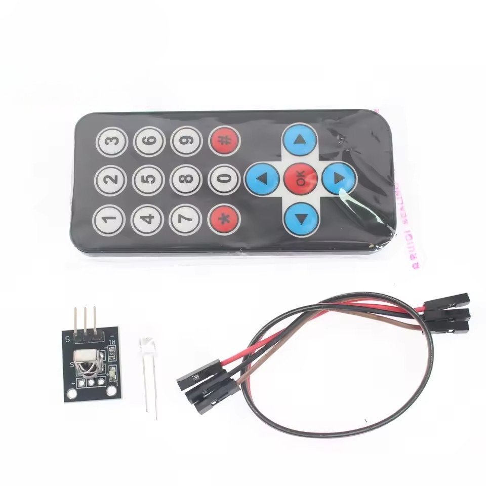 Home Automation With Arduino - HX1838 IR Kızılötesi Alıcı Sensör Modülü