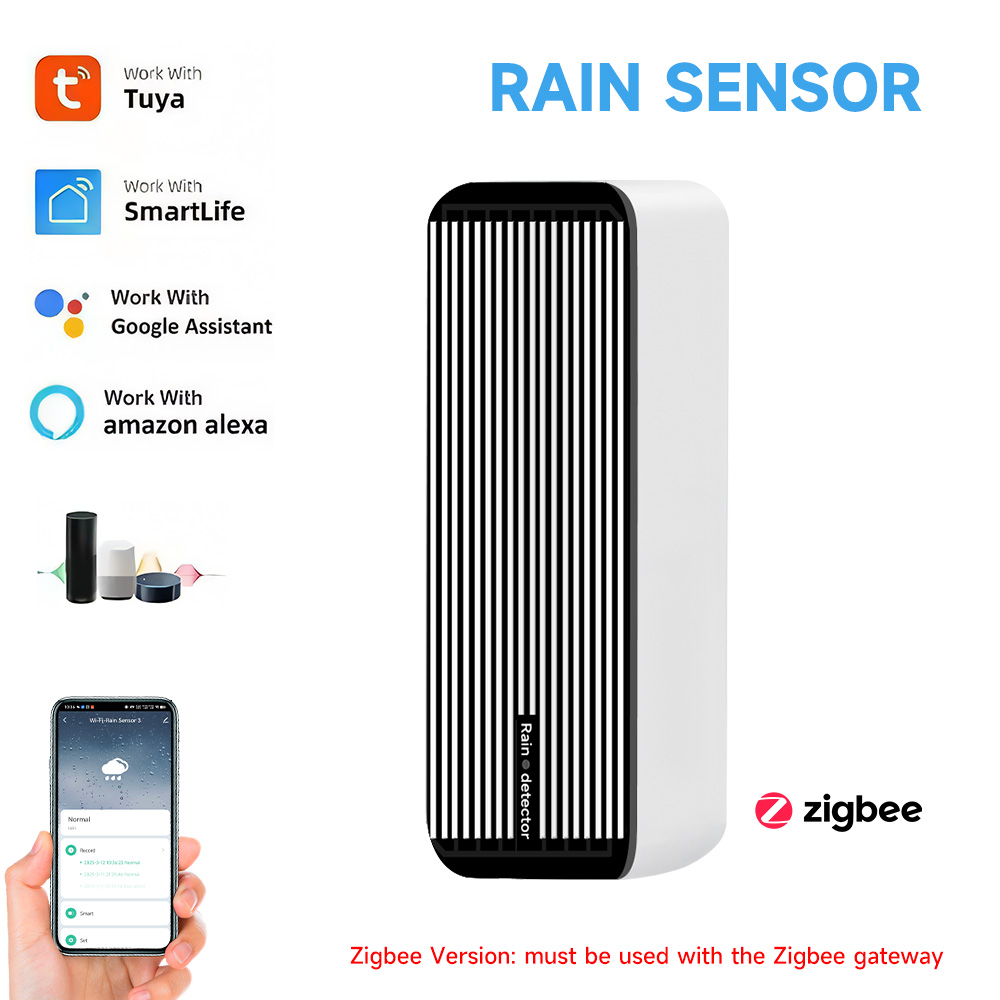 Home Automation Technology - Tuya ZigBee Yağmur Sensörü Tuya Yağmur
