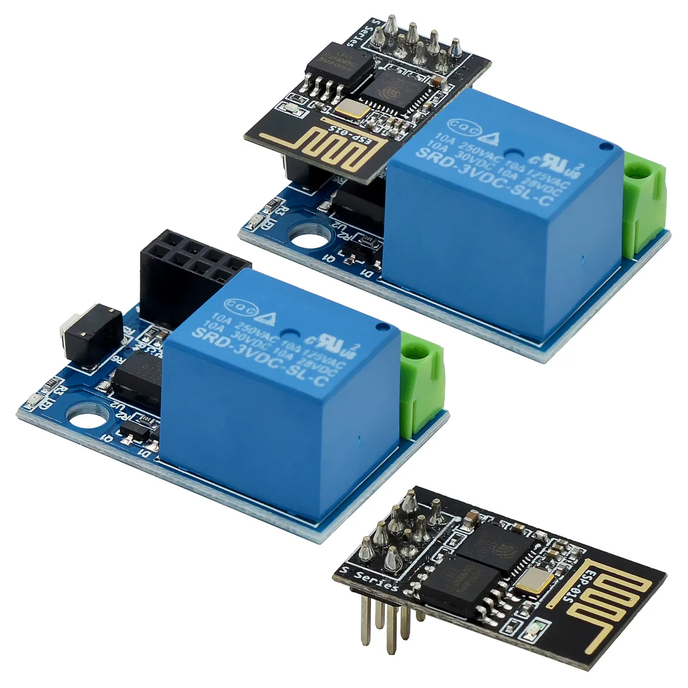 Home Automation With Arduino - ESP-01S WiFi Röle Modülü 5V 10A