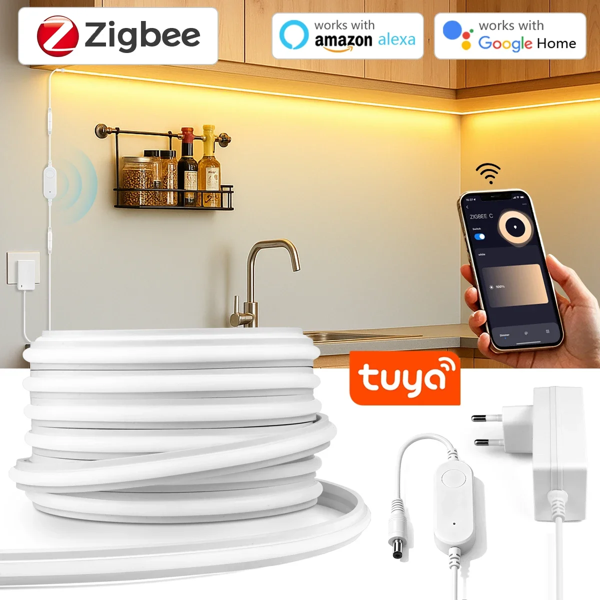 Zigbee Coordinator Stick - Zigbee 3.0 24V Neon LED Şerit