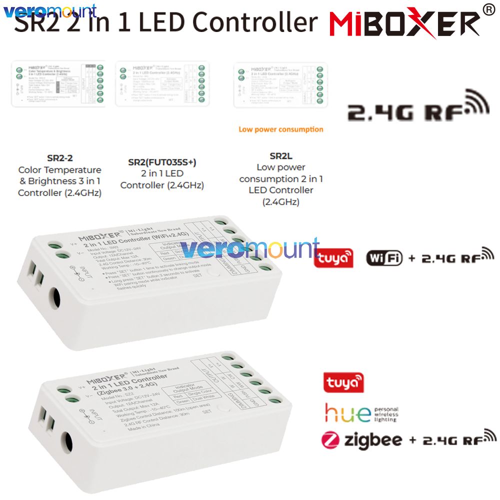 Zigbee Coordinator Stick - MiBoxer SR2 2.4G RF 2'si 1