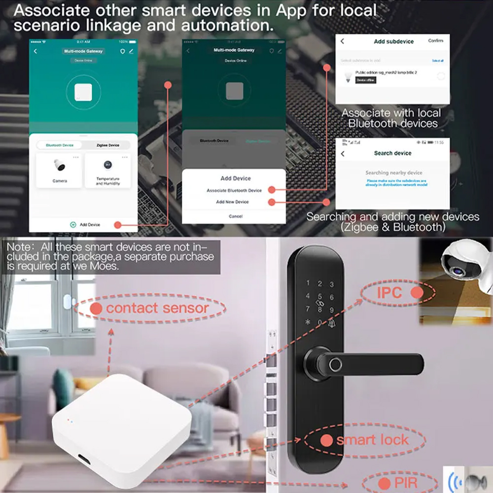 Tuya Zigbee Bluetooth Çok Modl - Home Automation Technology incelemesi ve fiyatı
