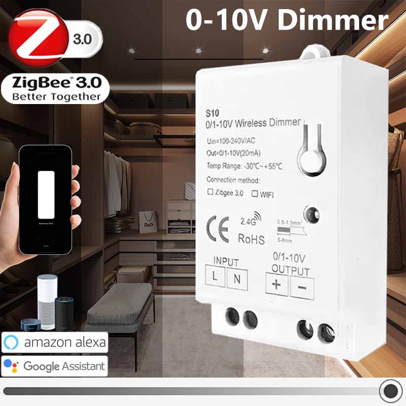 Zigbee 3.0 0-10V 1-10V Dimmer  - Zigbee Coordinator Stick incelemesi ve fiyatı