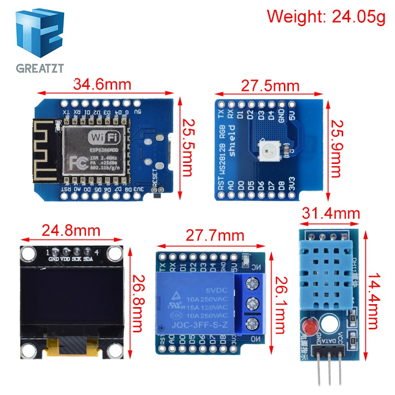 WeMos D1 Mini ESP8266 ESP-12F  - Esp8266 Nodemcu Board incelemesi ve fiyatı
