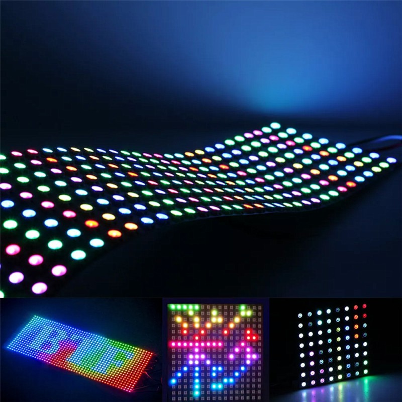 DC12V WS2815 DC5V WS2812B RGB  - Rgb Led Matrix 8X8 incelemesi ve fiyatı