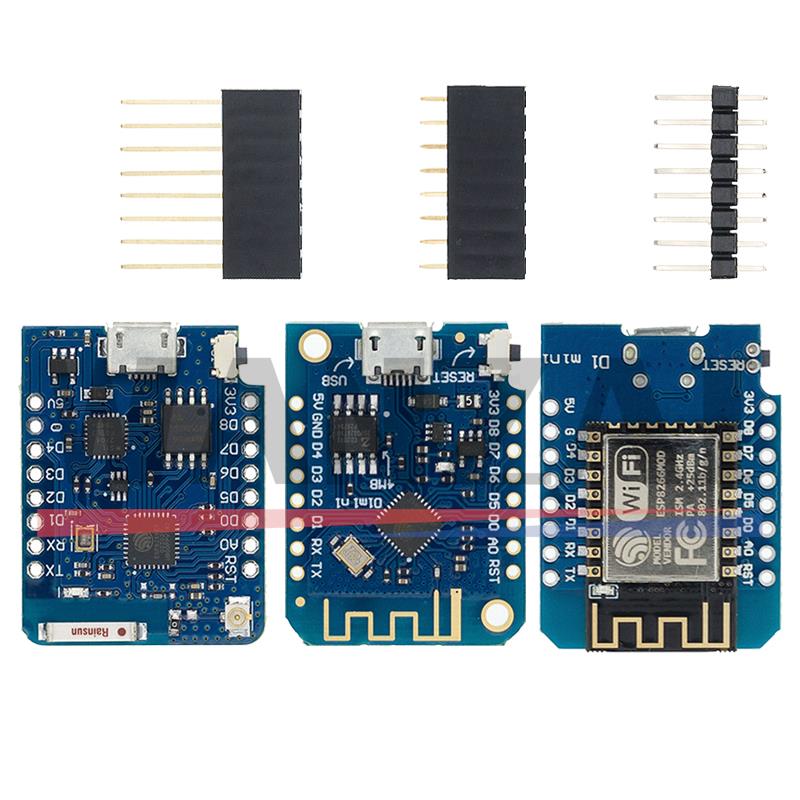 WeMos D1 Mini Pro V3.0.0 Bayt  - Esp8266 Nodemcu Board incelemesi ve fiyatı
