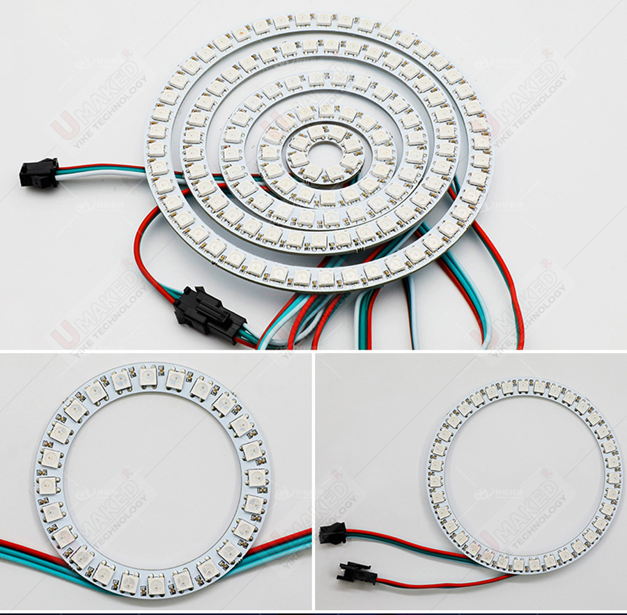 2 adet WS2812B Bireysel Adresl - Rgb Led Matrix 8X8 incelemesi ve fiyatı