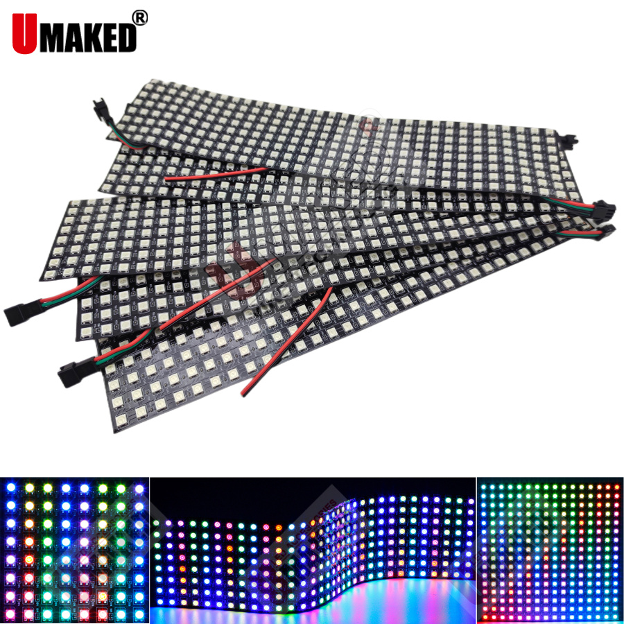 2 adet WS2812B Bireysel Adresl - Rgb Led Matrix 8X8 incelemesi ve fiyatı