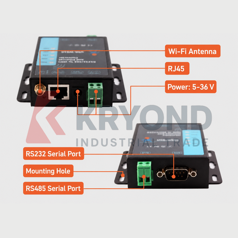 USR-W610 RS232 RS485 Seri Ciha - Diy Home Automation Server incelemesi ve fiyatı