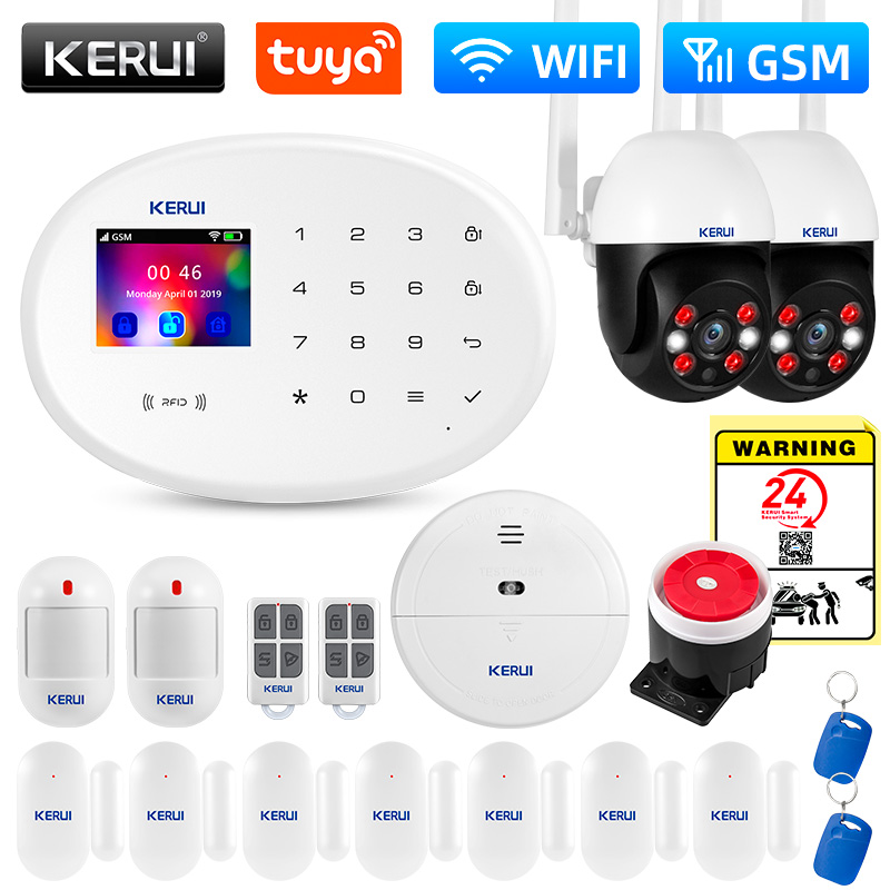 KERUI W202 WIFI GSM Alarm Sist - Smart Home Automation Diy incelemesi ve fiyatı