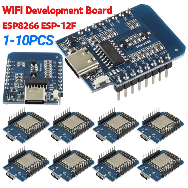 1-10 adet ESP8266 ESP-12F D1 M - Esp8266 Nodemcu Board incelemesi ve fiyatı