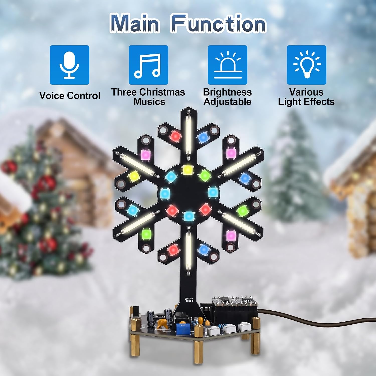Ses Kontrollü Spektrum Işık Le - Home Automation System Diy incelemesi ve fiyatı