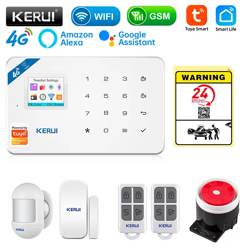KERUI Güvenlik Alarm Sistemi K - Smart Home Automation Diy incelemesi ve fiyatı