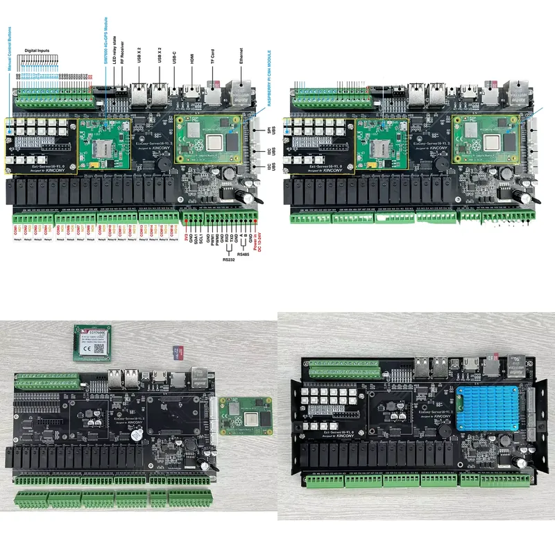 Kincony Server16 Raspberry Pi  - Home Automation Raspberry Pi incelemesi ve fiyatı