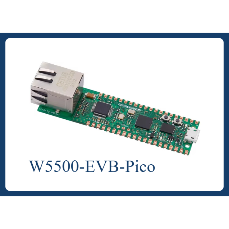 W5500-EVB-Pico Geliştirme Kart - Ethernet Module W5500 incelemesi ve fiyatı
