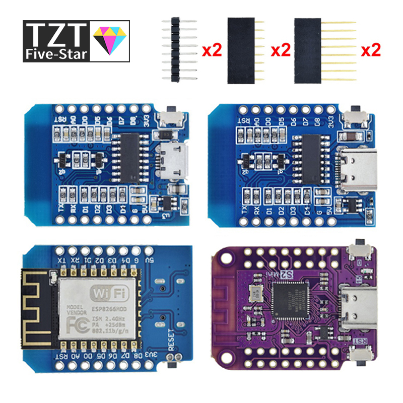 WeMos D1 Mini Pro V3.0 NodeMcu - Esp8266 Nodemcu Board incelemesi ve fiyatı