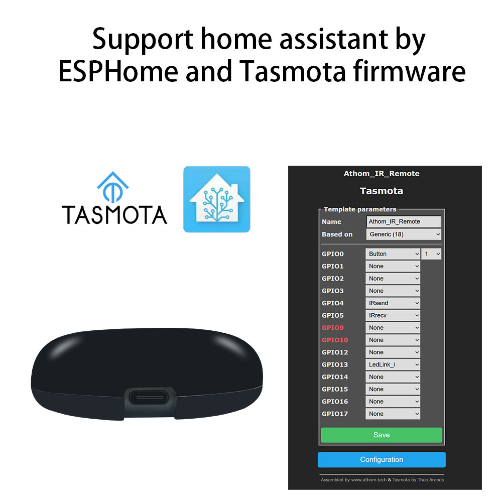 Tasmota MQTT IR Uzaktan Kumand - Home Automation Technology incelemesi ve fiyatı