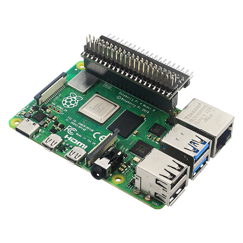 Ahududu Pi 40 Pin GPIO uzatma  - Pi Zero W Board incelemesi ve fiyatı