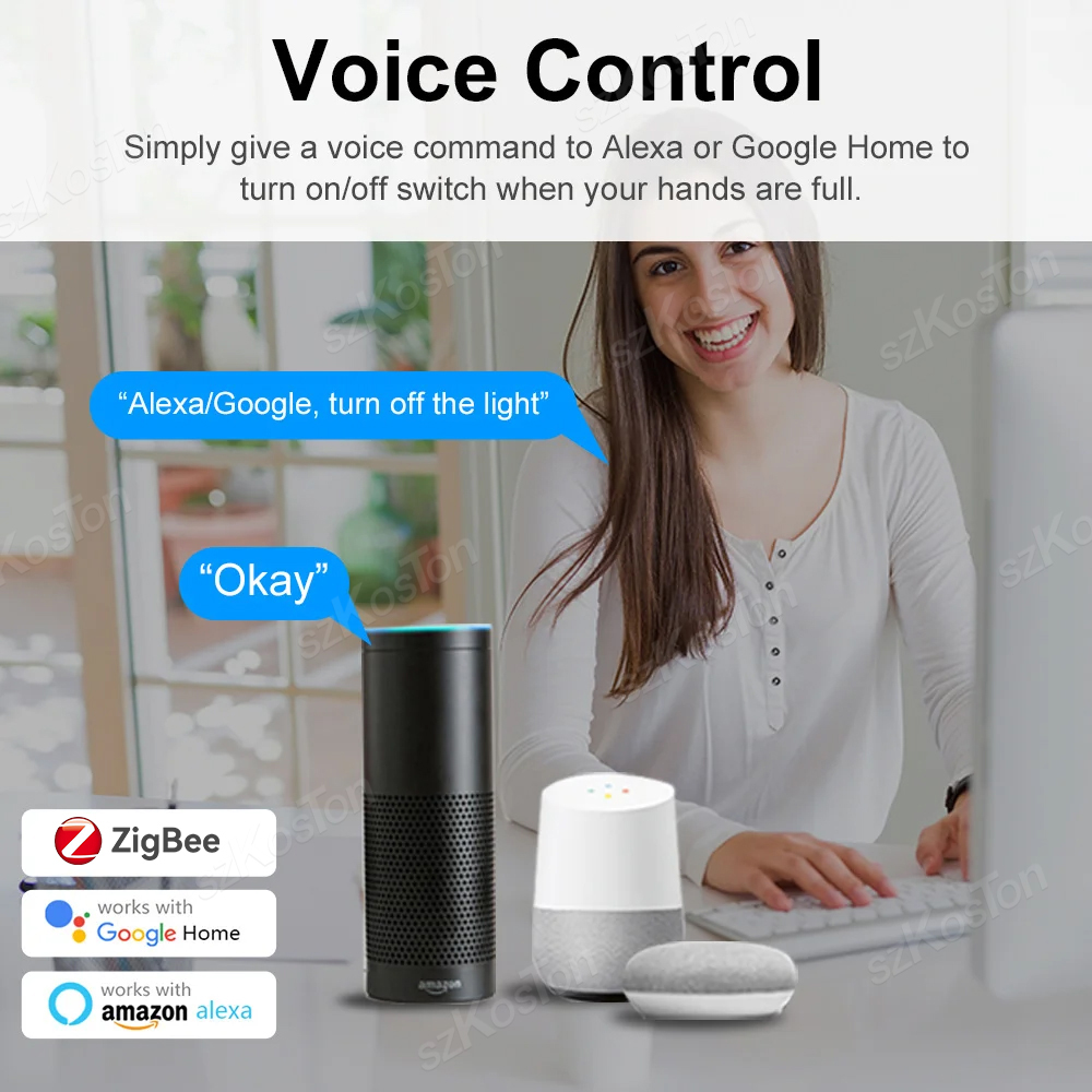 16A Tuya ZigBee Akıllı Anahtar - Home Automation Diy incelemesi ve fiyatı